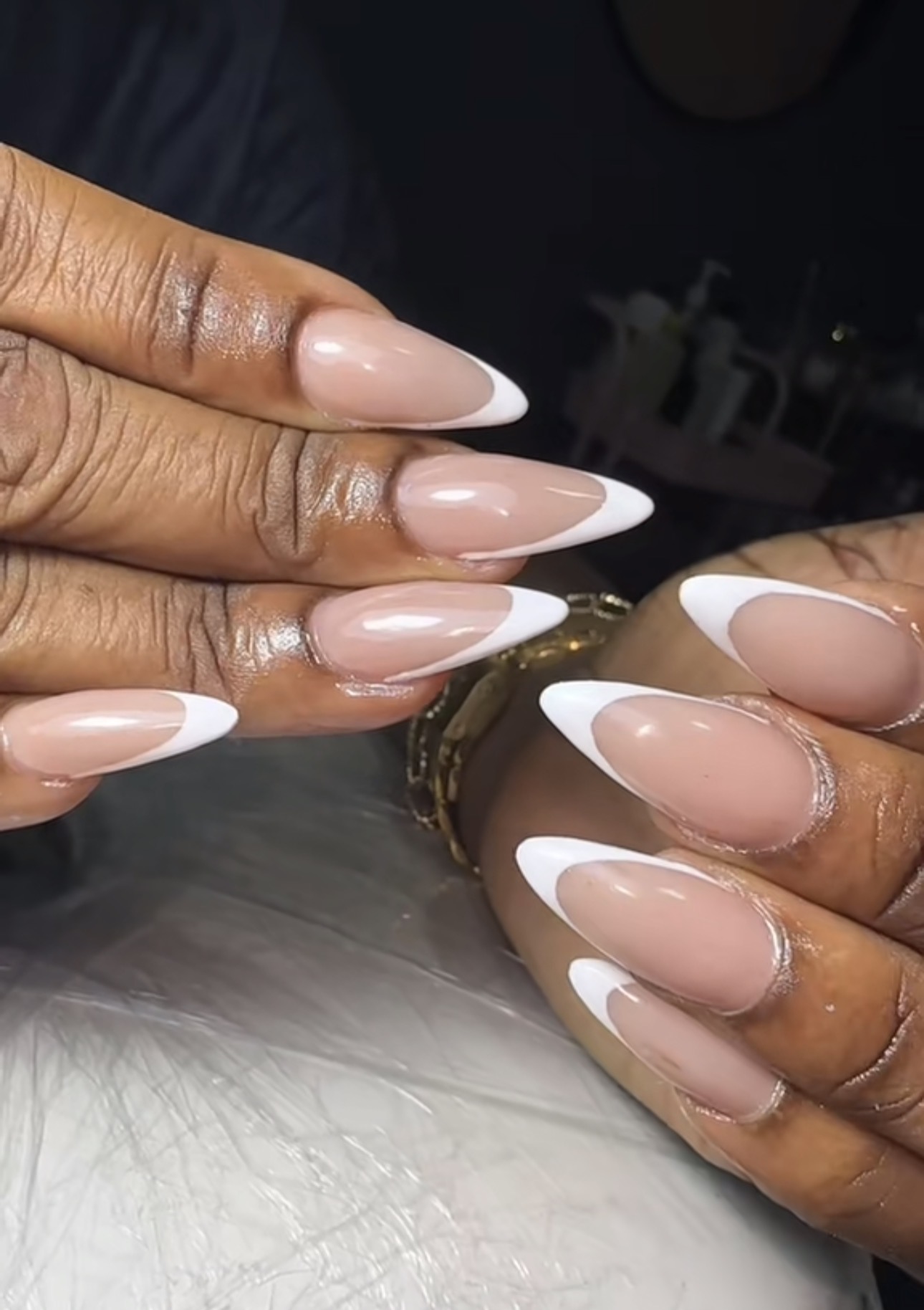 Medium Long Acryl / BIAB( French) Tip